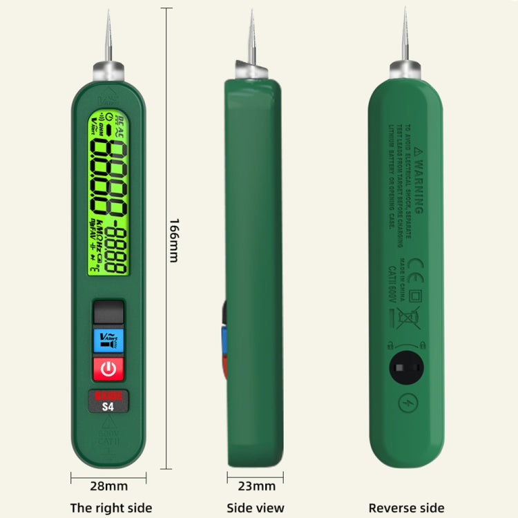 BSIDE S4 AC Voltage Induction Charging Smart Pen(Extra Sharp Nib)