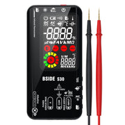 BSIDE S30 Smart Color Screen Infrared Temperature Measurement Multimeter(Black)