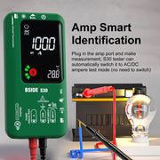 BSIDE S30 Smart Color Screen Infrared Temperature Measurement Multimeter(Red)