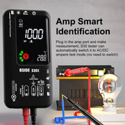 BSIDE S30X Smart Color Screen Infrared Temperature Measurement Multimeter(Black)