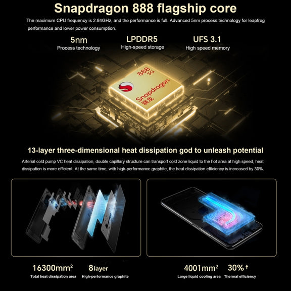 Honor X40 GT Racing, 12GB+512GB , 6.81 inch Magic OS 7.0 Snapdragon 888 Octa Core up to 2.84GHz, Network: 5G, OTG, NFC, Not Support Google Play(Racing Black)