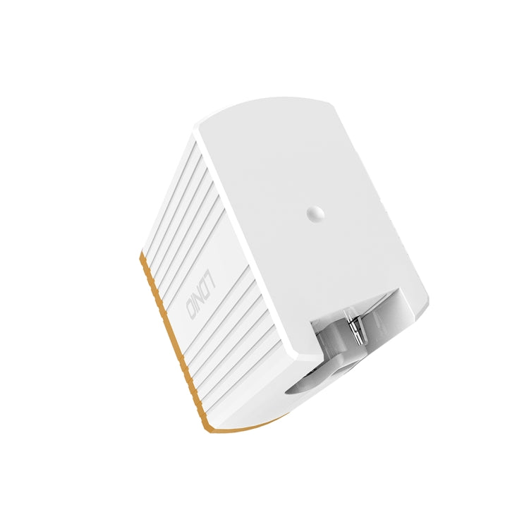 LDNIO A1302Q 2 in 1 18W QC3.0 USB Interface Grid Shape Travel Charger Mobile Phone Charger with Micro USB Data Cable, UK Plug