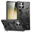 For Samsung Galaxy S23 Ultra 5G MagSafe Magnetic Shockproof Phone Case with Ring Holder(Black) - free shipping - PMC TechLife - Order now!