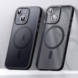 For iPhone 15 Plus SULADA Magsafe Magnetic Matte PC + TPU Phone Case(Titanium Black) - free shipping - PMC TechLife - Order now!