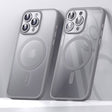 For iPhone 15 Pro SULADA Magsafe Magnetic Matte PC + TPU Phone Case(Titanium Gray) - free shipping - PMC TechLife - Order now!