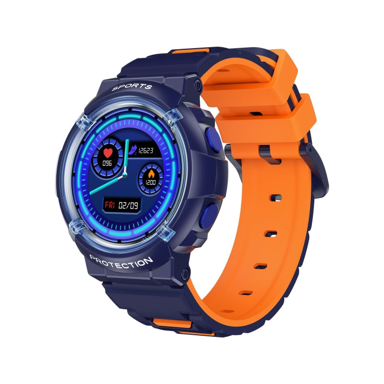 HT19 1.2 inch Round Screen IP68 Children Smart Watch, Support Sleep Monitoring(Blue) - Smart Watches by PMC TechLife | Online Shopping South Africa | PMC TechLife