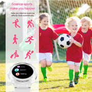 HT19 1.2 inch Round Screen IP68 Children Smart Watch, Support Sleep Monitoring(Blue)