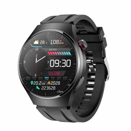 MT200 1.43 inch AMOLED IP67 Smart Call Watch, Support ECG/Body Temperature/Blood Glucose Monitoring(Black) - free shipping - PMC Jewellery - Order now!