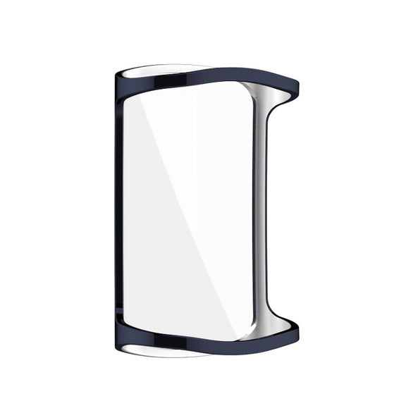 For Fitbit Charge 6 / 5 Full Coverage TPU Electroplated Watch Protective Case(Midnight Blue)
