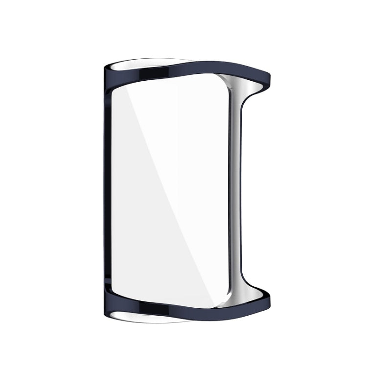 For Fitbit Charge 6 / 5 Full Coverage TPU Electroplated Watch Protective Case(Midnight Blue)