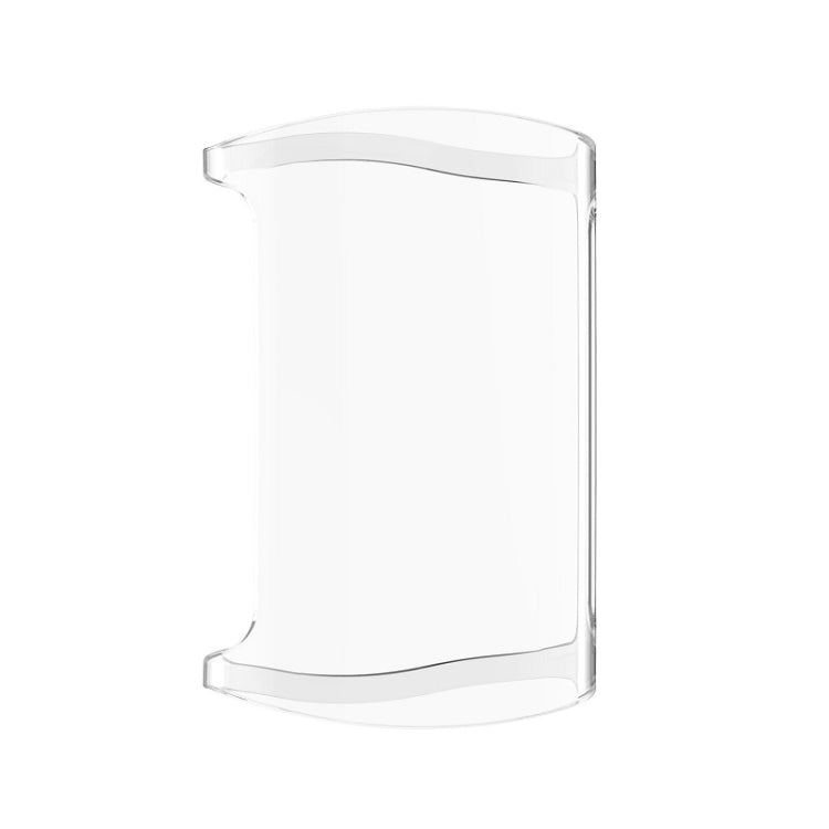For Fitbit Charge 6 / 5 Full Coverage TPU Electroplated Watch Protective Case(Transparent White)