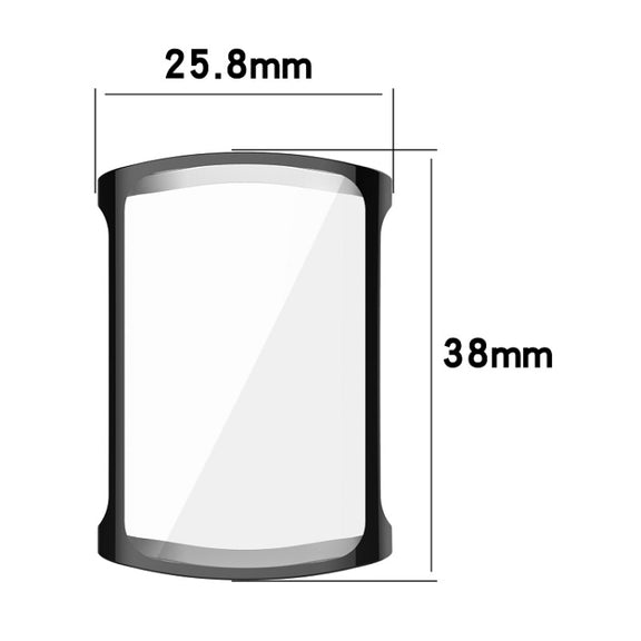 For Fitbit Charge 6 / 5 Full Coverage TPU Electroplated Watch Protective Case(Transparent White)