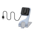 For Fitbit Charge 6 / Luxe Portable Magnetic Metal Charger Holder(Grey) - Charger by PMC TechLife | Online Shopping South Africa | PMC TechLife