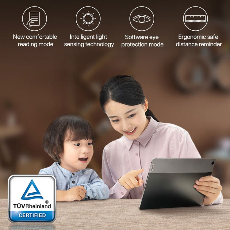 Lenovo K10 Pro 10.6 inch 4G LTE Tablet, 6GB+128GB, Android 12, Qualcomm 6225 Octa Core, Support Face Identification(Grey) - free shipping - PMC TechLife - Order now!