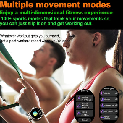 V69 IP68 BT5.0 1.85inch Smart Watch Support Voice Call / Sleep Detection(Silver) - free shipping - PMC Jewellery - Order now!