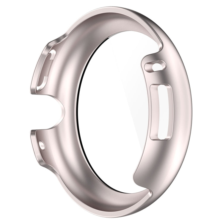 For Google Pixel Watch 2 PC + Tempered Film Integrated Watch Protective Case(Starlight Color) - Watch Cases by PMC TechLife | Online Shopping South Africa | PMC TechLife