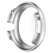 For Google Pixel Watch 2 PC + Tempered Film Integrated Watch Protective Case(Silver)