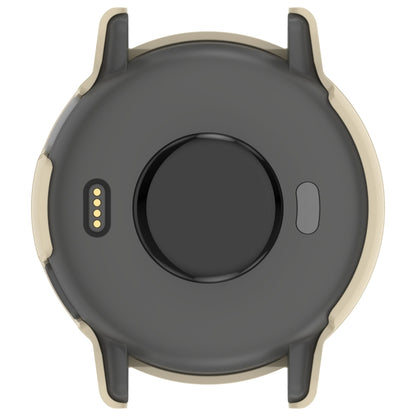 Compatible with Garmin vivoactive 5 / Active 5 PC + Tempered Film Integrated Watch Protective Case(Ivory) - free shipping - PMC Jewellery - Order now!