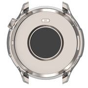 For Amazfit Balance A2286 PC + Tempered Film Integrated Watch Protective Case(Transparent White)