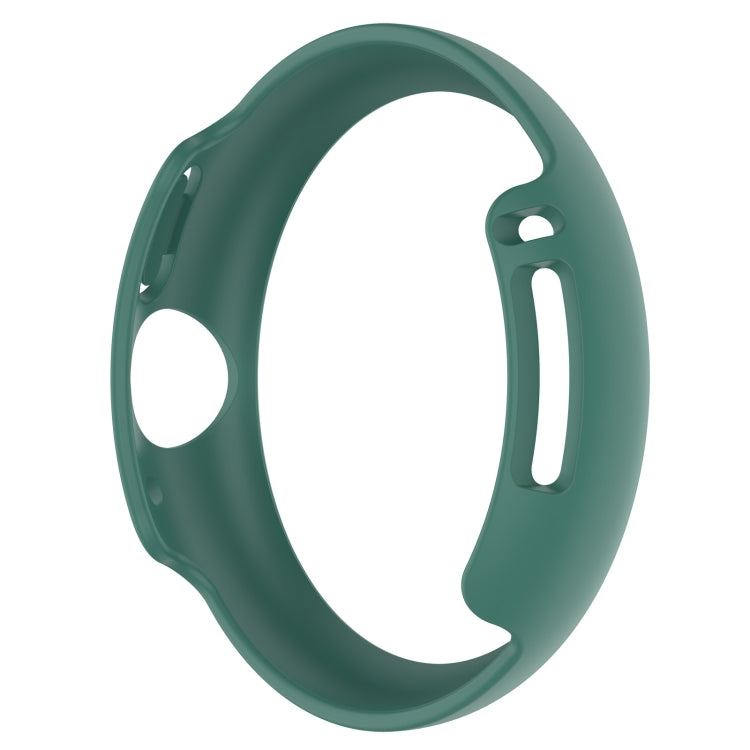 For Google Pixel Watch 2 Half Pack Hollow PC Watch Protective Case(Cyan)