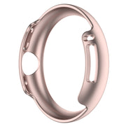 For Google Pixel Watch 2 Half Pack Hollow PC Watch Protective Case(Rose Gold)