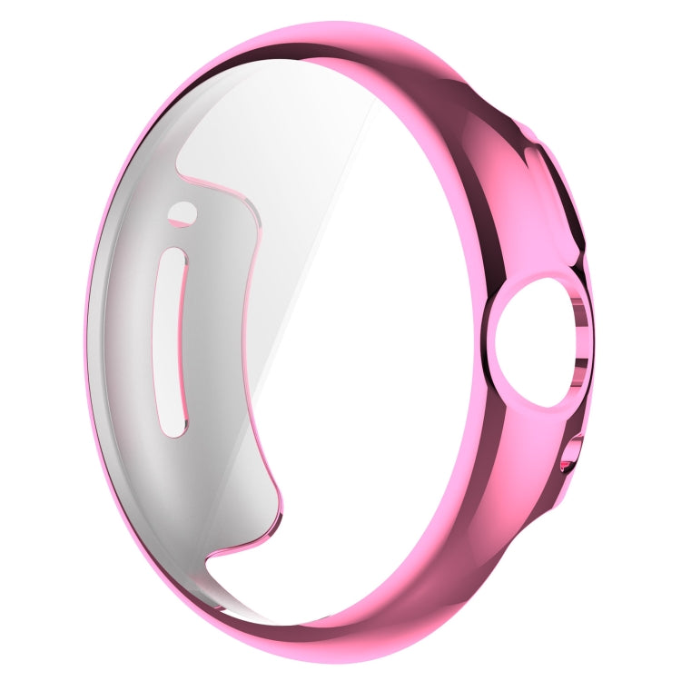 For Google Pixel Watch 2 Full Coverage TPU Electroplated Watch Protective Case(Pink) - free shipping - PMC Jewellery - Order now!