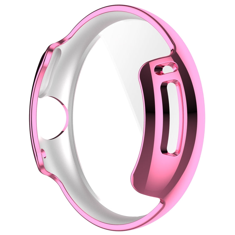 For Google Pixel Watch 2 Full Coverage TPU Electroplated Watch Protective Case(Pink) - free shipping - PMC Jewellery - Order now!