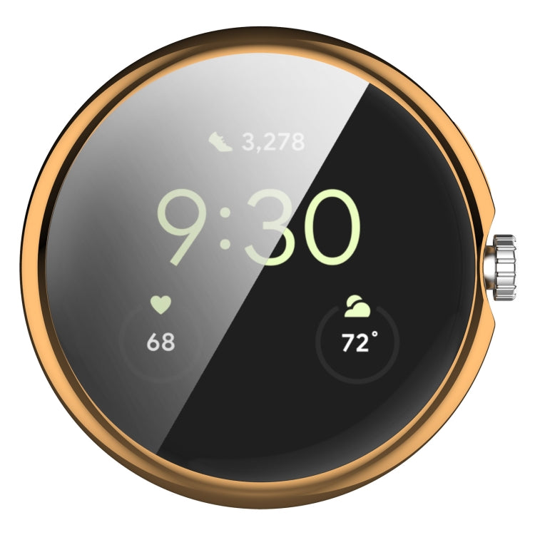 For Google Pixel Watch 2 Full Coverage TPU Electroplated Watch Protective Case(Rose Gold) - free shipping - PMC TechLife - Order now!