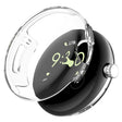 For Google Pixel Watch 2 Full Coverage TPU Electroplated Watch Protective Case(Transparent White) - Watch Cases by PMC TechLife | Online Shopping South Africa | PMC TechLife