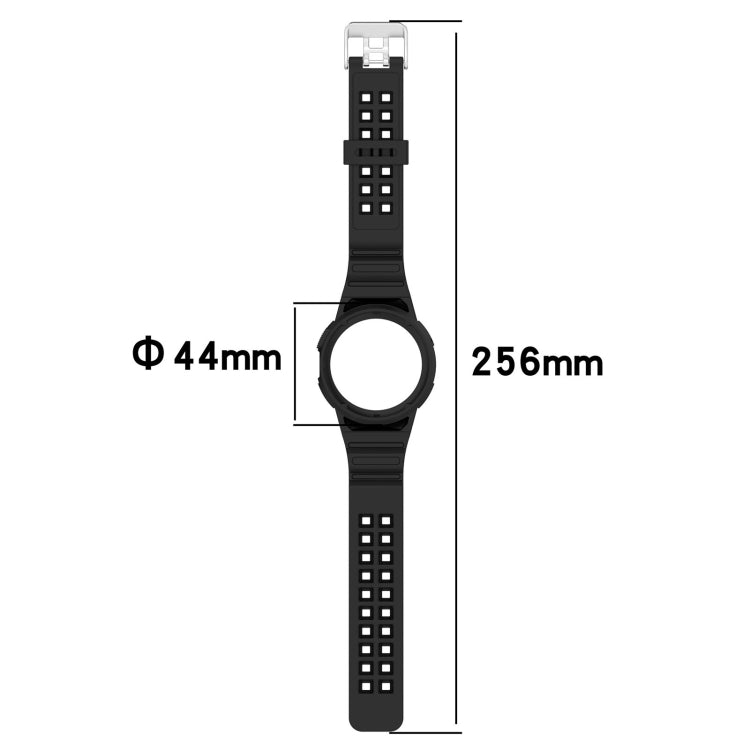 For Google Pixel Watch 2 Integrated Fully Enclosed Silicone Watch Band(White)