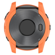 For Garmin Tactix 7 Amoled Armor Hollow TPU Watch Protective Case(Orange)