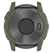 For Garmin Tactix 7 Amoled Armor Hollow TPU Watch Protective Case(Green)