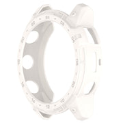 For Garmin Tactix 7 Amoled Armor Hollow TPU Watch Protective Case(Ivory White)