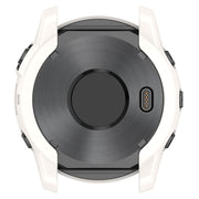 For Garmin Tactix 7 Amoled Armor Hollow TPU Watch Protective Case(Ivory White)