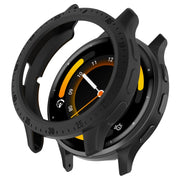 Compatible with Garmin Venu 3S Half Pack Hollow TPU Armor Watch Protective Case(Black)