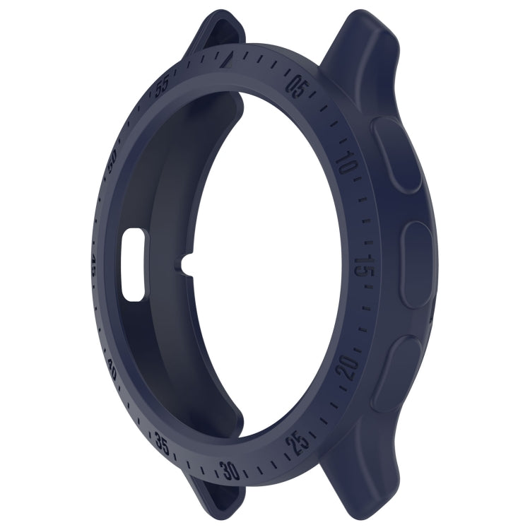 For Garmin Venu 3S Half Pack Hollow TPU Armor Watch Protective Case(Dark Blue)