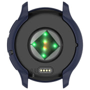 For Garmin Venu 3S Half Pack Hollow TPU Armor Watch Protective Case(Dark Blue)