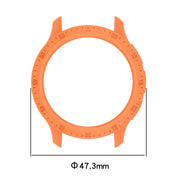 For Garmin Venu 3 Half Pack Hollow TPU Armor Watch Protective Case(Orange)