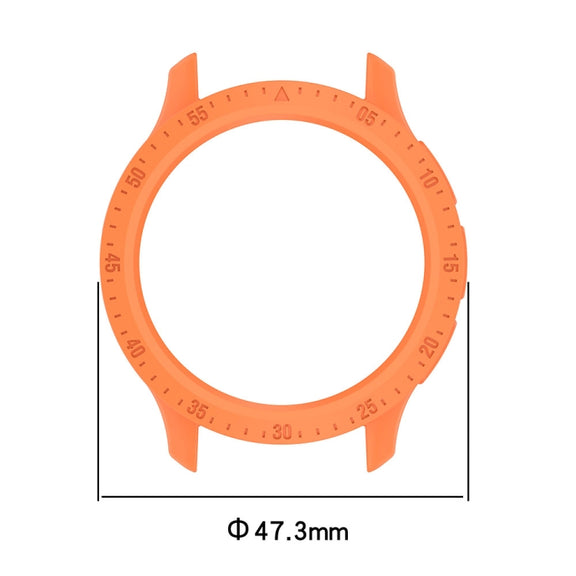 For Garmin Venu 3 Half Pack Hollow TPU Armor Watch Protective Case(Orange)