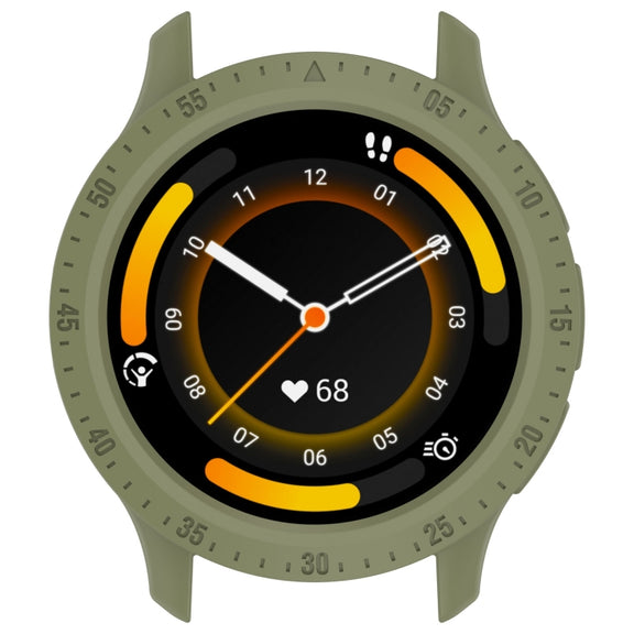 For Garmin Venu 3 Half Pack Hollow TPU Armor Watch Protective Case(Green)