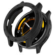For Garmin Venu 3 Half Pack Hollow TPU Armor Watch Protective Case(Black) - Watch Cases by PMC TechLife | Online Shopping South Africa | PMC TechLife