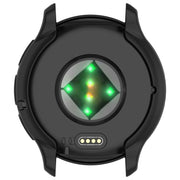 For Garmin Venu 3 Half Pack Hollow TPU Armor Watch Protective Case(Black)