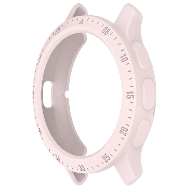 For Garmin Venu 3 Half Pack Hollow TPU Armor Watch Protective Case(Light Pink)