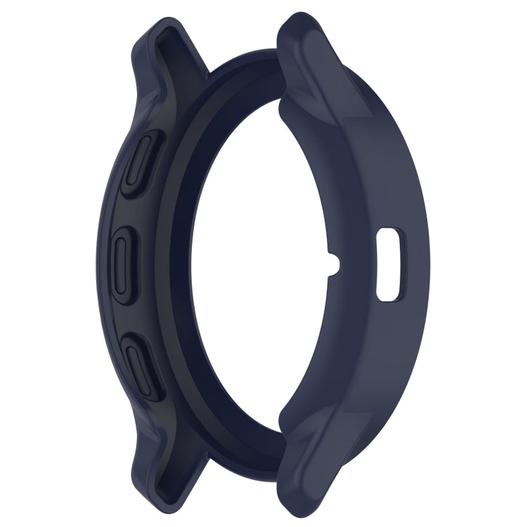 For Garmin Venu 3 Half Pack Hollow TPU Armor Watch Protective Case(Dark Blue)