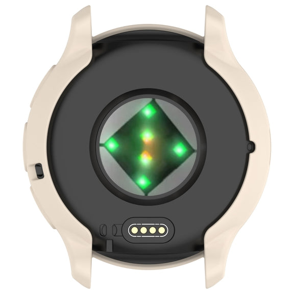 For Garmin Venu 3 Half Pack Hollow TPU Armor Watch Protective Case(Starlight Color)
