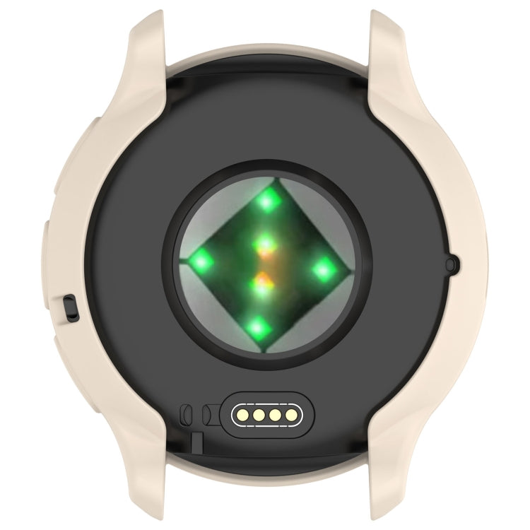 For Garmin Venu 3 Half Pack Hollow TPU Armor Watch Protective Case(Starlight Color)