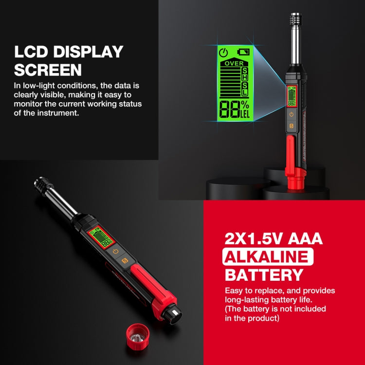 HABOTEST HT56 Combustible Gas Detector Liquefied Petroleum Gas Natural Gas Alarm - free shipping - PMC TechLife - Order now!