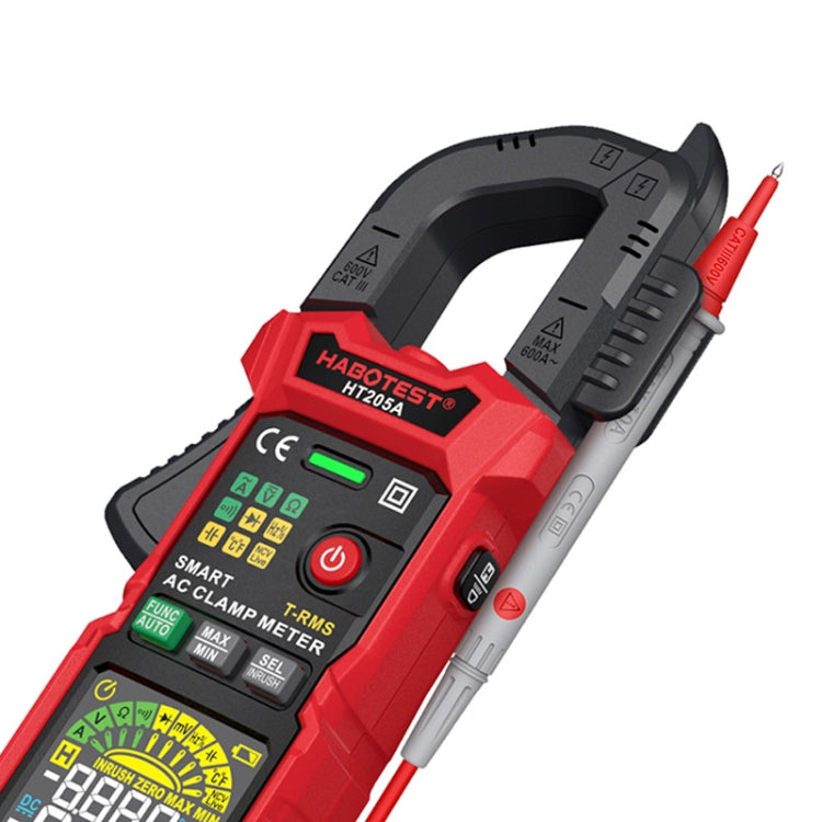HABOTEST HT205A Multifunctional Intelligent Burn-proof Clamp Multimeter - free shipping - PMC TechLife - Order now!