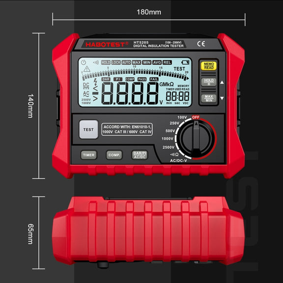 HABOTEST HT5203 Insulation Resistor Tester