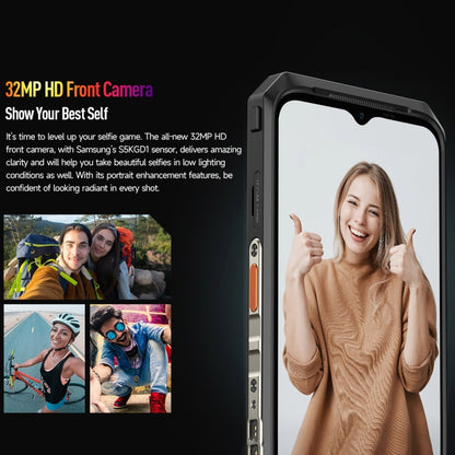 Ulefone Power Armor 18T Ultra Version 5G Thermal Imaging Rugged Phone, 12GB+512GB, Side Fingerprint, 6.58 inch Android 13 MediaTek Dimensity 7050 Octa Core up to 2.6GHz, Network: 5G, NFC, OTG(Black) - free shipping - PMC Jewellery - Order now!